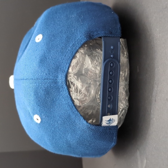 Pacific Pilsner Men's Blue Flat Bill Snapback Hat. - Picture 5 of 8